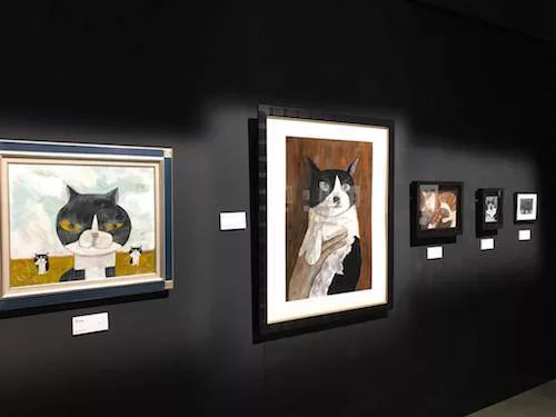 『ねこ画展～ねこ画から生まれた愛おしい世界～』 東京ドームシティにねこ画作品180点！ - にゃんこマガジン