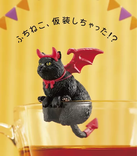 ふちねこ 初のコスプレ ハロウィンバージョン配布開始 にゃんこマガジン